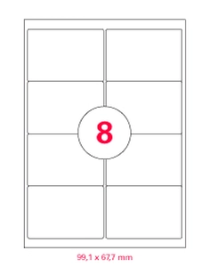 DIN A4 heisap 018 99,1mm x 67,7mm