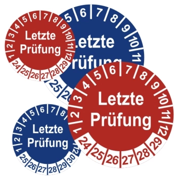 ps10 Prüfplakette Standard Letzte Prüfung