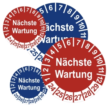 ps11 Prüfplakette Standard Nächste Wartung