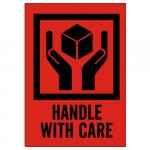 Handle with Care Handle with Care Rot, 74x105mm, Papier